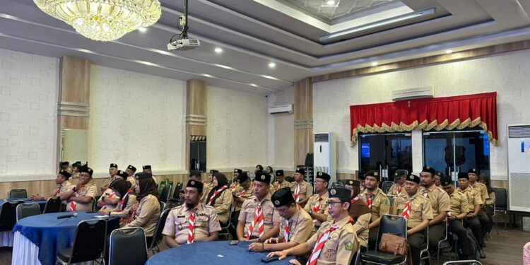 Ridho Nasution Dorong Pramuka Medan Dukung Program Satu Data