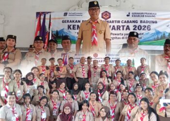 Buka Kemah Pewarta Badung 2026, Ketut Suiasa Gandeng Pemimpin Letternews.net Cetak Pramuka Cakap Digital