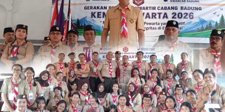 Buka Kemah Pewarta Badung 2026, Ketut Suiasa Gandeng Pemimpin Letternews.net Cetak Pramuka Cakap Digital