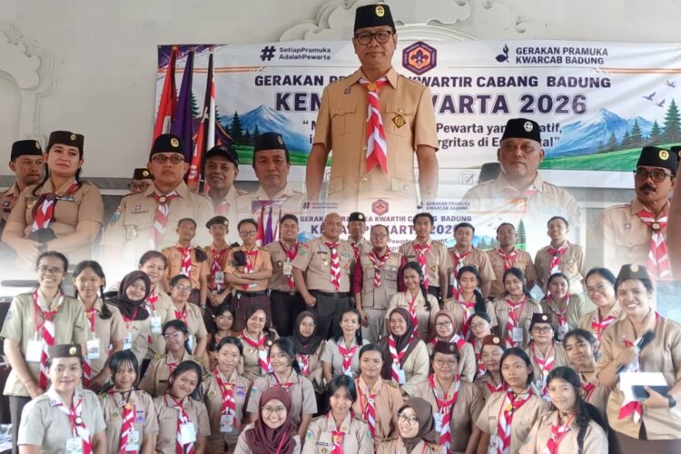 Buka Kemah Pewarta Badung 2026, Ketut Suiasa Gandeng Pemimpin Letternews.net Cetak Pramuka Cakap Digital