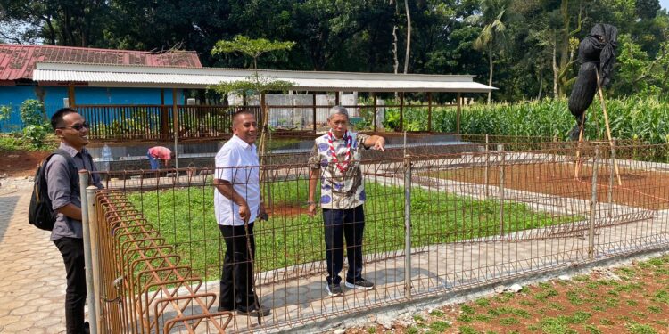 Sekjen Kwarnas Tinjau Kawasan Kampung Pertanian Terpadu untuk Jamnas XII Tahun 2026 di Buperta Cibubur