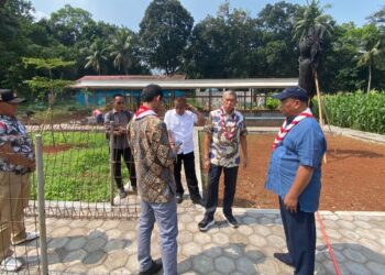 Sekjen Kwarnas Tinjau Kawasan Kampung Pertanian Terpadu untuk Jamnas XII Tahun 2026 di Buperta Cibubur