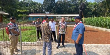 Sekjen Kwarnas Tinjau Kawasan Kampung Pertanian Terpadu untuk Jamnas XII Tahun 2026 di Buperta Cibubur