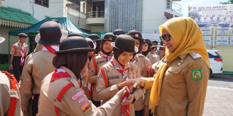Kontingen Medan Perjuangan siap sukseskan Jambore Cabang Kota Medan tahun 2026