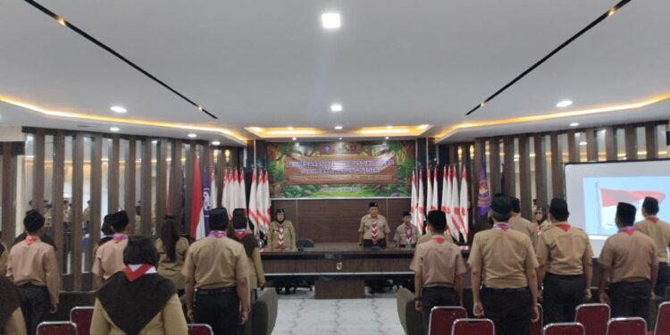Penyegaran Pelatih Kwarcab Kota Pekanbaru Digelar, Perkuat Kompetensi dan Inovasi Pendidikan Kepramukaan