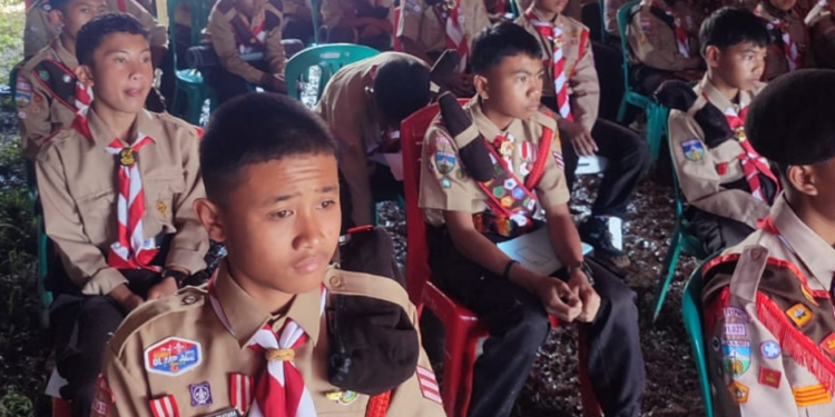 Kejar Capaian Pramuka Garuda, Peserta Jamcab Kerinci Diberikan Penguatan Pencapaian Pramuka Garuda