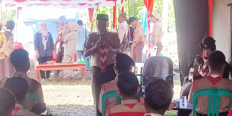Kejar Capaian Pramuka Garuda, Peserta Jamcab Kerinci Diberikan Penguatan Pencapaian Pramuka Garuda