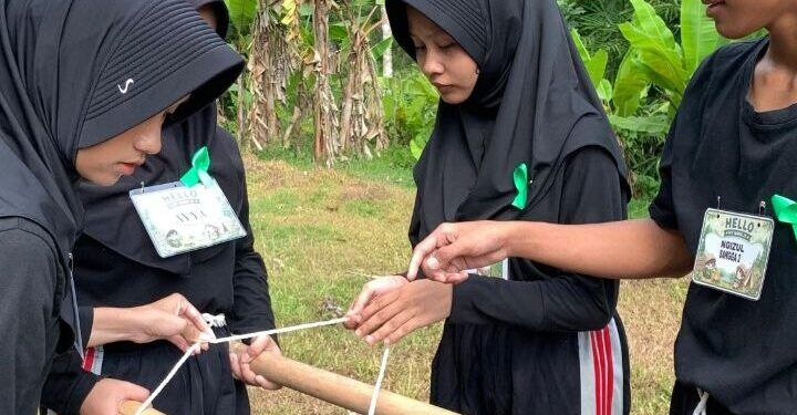 Ambalan Kyai Modjo–Nyi Ageng Serang SMK Negeri 1 Purwojati Gelar Pelantikan Bantara Penuh Semangat dan Kebersamaan
