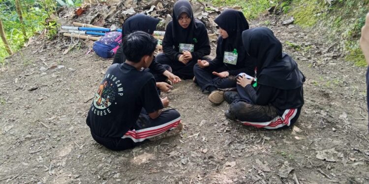 Ambalan Kyai Modjo–Nyi Ageng Serang SMK Negeri 1 Purwojati Gelar Pelantikan Bantara Penuh Semangat dan Kebersamaan