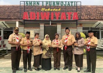 Semangat Menuju Jambore Nasional, Kwarran Purwojati Berikan Dukungan Penuh untuk Wangsit Dewi Kalyca