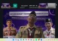 Tingkatkan Kompetensi Kepemimpinan, Utusan Gudep MTsN 6 Tabalong Ikuti Workshop Teknik Kepramukaan Nasional