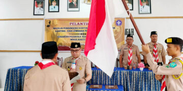 Kwarcab HST Kukuhkan Pengurus Mabiran dan Kwarran Haruyan Masa Bakti 2026-2029