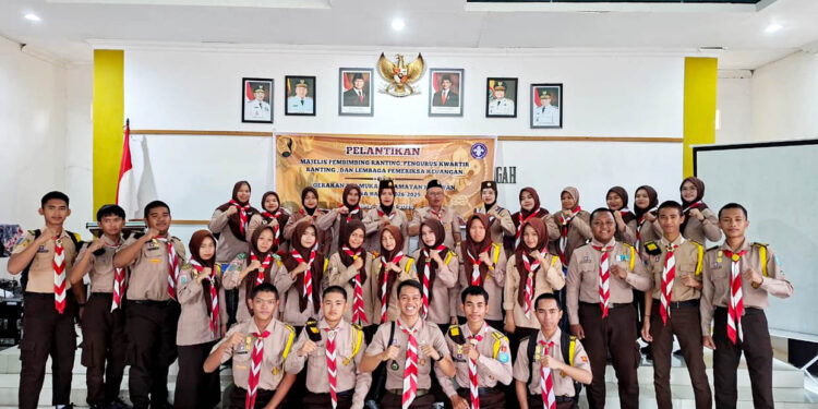 Kwarcab HST Kukuhkan Pengurus Mabiran dan Kwarran Haruyan Masa Bakti 2026-2029