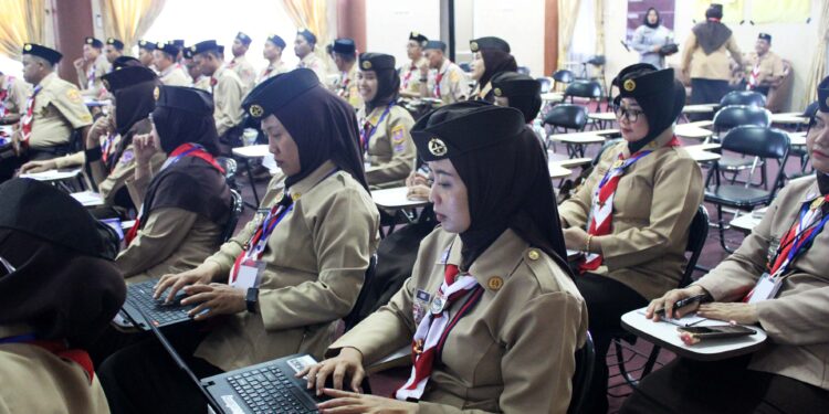 Kwarcab HST Utus Pelatih Pembina Pramuka Ikuti Rakoor dan TOT Pusdiklatda Kalsel
