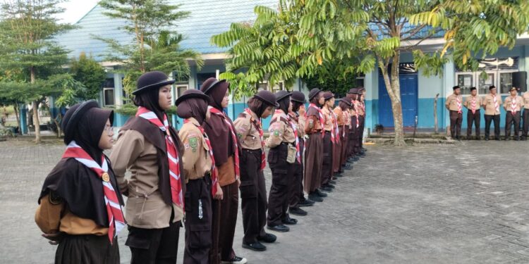 Cetak Pemimpin Masa Depan, Kwarcab Kota Pekanbaru Gembleng 52 Penggalang di Dianpinru 2026
