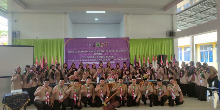 Cetak Pembina Hebat, Kwarcab Kota Pekanbaru Siapkan Generasi Pramuka Masa Depan