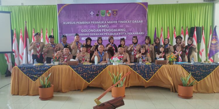 Cetak Pembina Hebat, Kwarcab Kota Pekanbaru Siapkan Generasi Pramuka Masa Depan