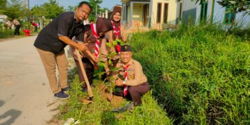 Sempena Hari Jadi ke-242 Kota Pekanbaru, Kwarcab Gerakan Pramuka laksanakan bakti masyarakat