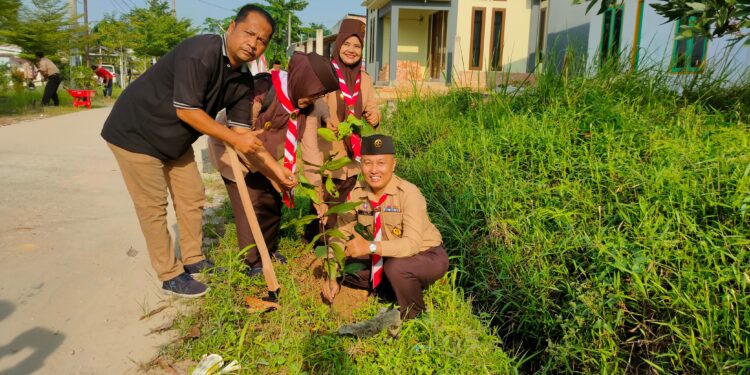 Sempena Hari Jadi ke-242 Kota Pekanbaru, Kwarcab Gerakan Pramuka laksanakan bakti masyarakat