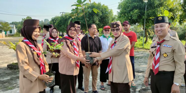 Sempena Hari Jadi ke-242 Kota Pekanbaru, Kwarcab Gerakan Pramuka laksanakan bakti masyarakat