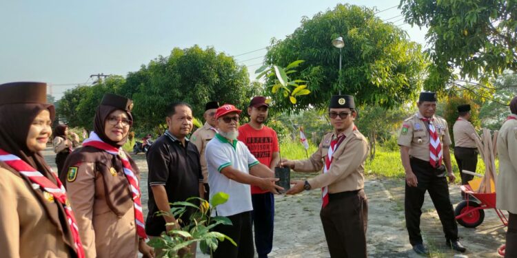 Sempena Hari Jadi ke-242 Kota Pekanbaru, Kwarcab Gerakan Pramuka laksanakan bakti masyarakat