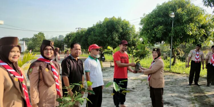 Sempena Hari Jadi ke-242 Kota Pekanbaru, Kwarcab Gerakan Pramuka laksanakan bakti masyarakat