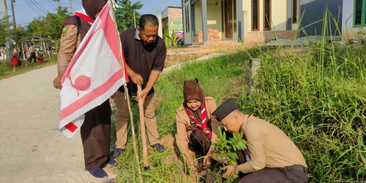 Sempena Hari Jadi ke-242 Kota Pekanbaru, Kwarcab Gerakan Pramuka laksanakan bakti masyarakat