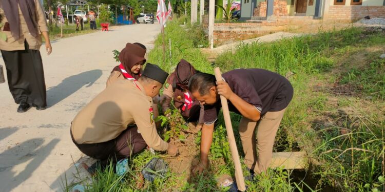 Sempena Hari Jadi ke-242 Kota Pekanbaru, Kwarcab Gerakan Pramuka laksanakan bakti masyarakat