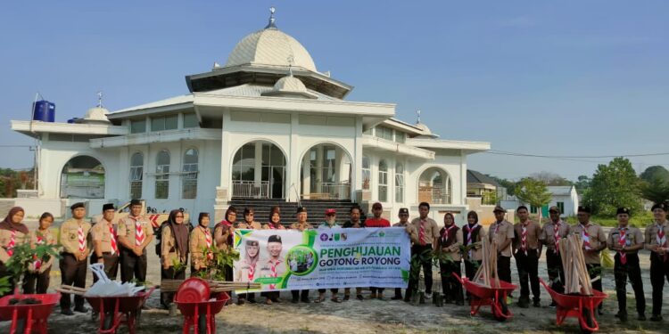 Sempena Hari Jadi ke-242 Kota Pekanbaru, Kwarcab Gerakan Pramuka laksanakan bakti masyarakat
