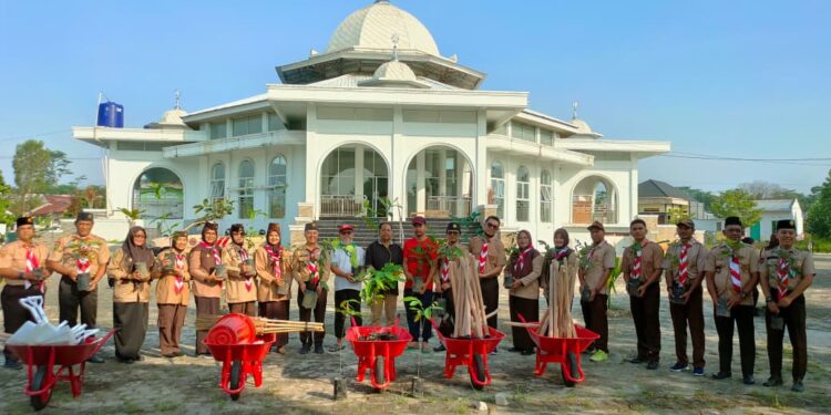Sempena Hari Jadi ke-242 Kota Pekanbaru, Kwarcab Gerakan Pramuka laksanakan bakti masyarakat