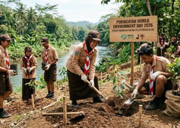 Bukan Sekadar Slogan, Ini Cara Pramuka Wujudkan “Now For Climate” di Hari Lingkungan Hidup 2026