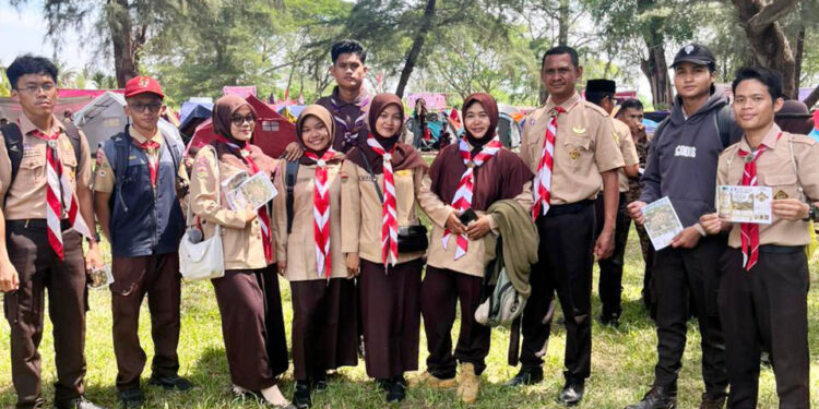Sosialisasi Ecobrick dan PPGD pada Kegiatan Jambore Cabang Serdang Bedagai