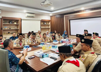Persiapkan Uji Seleksi Pramuka Garuda, Bidang Bina Muda Kwarcab Kota Tangerang Adakan Rapat Koordinasi