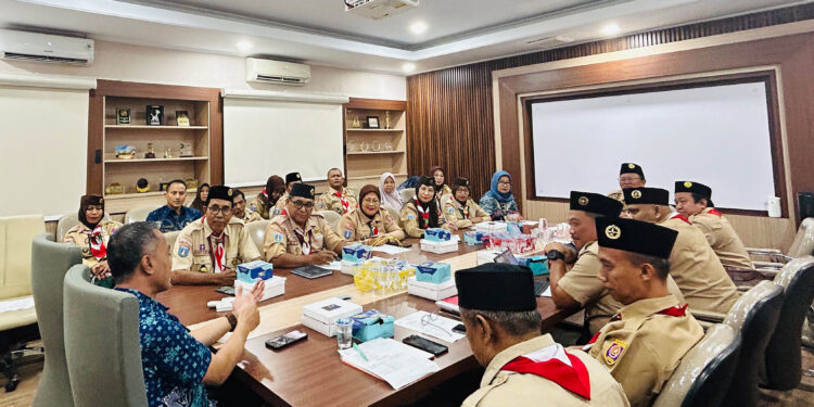 Persiapkan Uji Seleksi Pramuka Garuda, Bidang Bina Muda Kwarcab Kota Tangerang Adakan Rapat Koordinasi