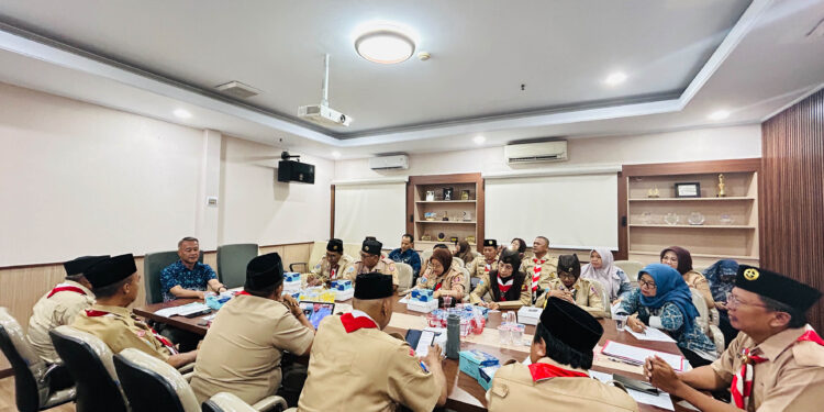 Persiapkan Uji Seleksi Pramuka Garuda, Bidang Bina Muda Kwarcab Kota Tangerang Adakan Rapat Koordinasi