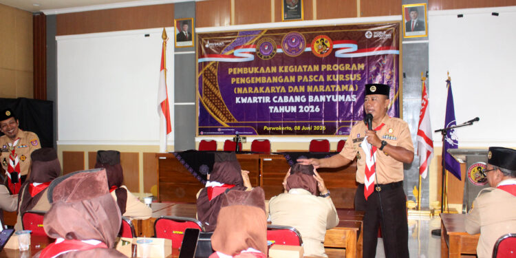 Tingkatkan Kompetensi Pembina, Kwarcab Banyumas Resmi Buka Narakarya dan Naratama 2026