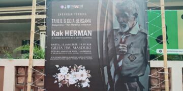 Tujuh Hari Kak Herman, Kwarcab Kota Tangerang Akan Gelar Do’a dan Tahlil
