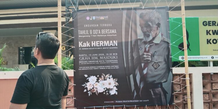 Tujuh Hari Kak Herman, Kwarcab Kota Tangerang Akan Gelar Do’a dan Tahlil