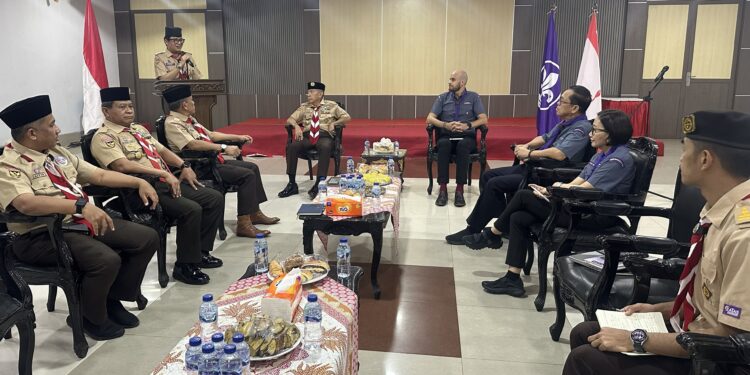 Kunjungi Kwarnas, WOSM Tegaskan Komitmen Dukung Program Gerakan Pramuka