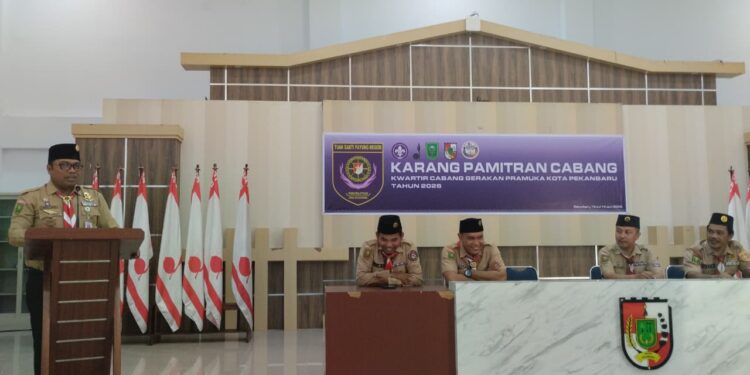 Karang Pamitran Perdana Kwarcab Pekanbaru Resmi Dibuka, Perkuat Kompetensi Pembina Pramuka Menuju Gugus Depan Berkualitas