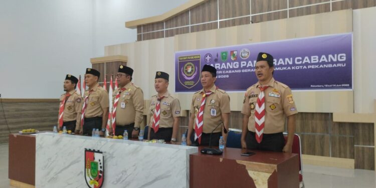 Karang Pamitran Perdana Kwarcab Pekanbaru Resmi Dibuka, Perkuat Kompetensi Pembina Pramuka Menuju Gugus Depan Berkualitas