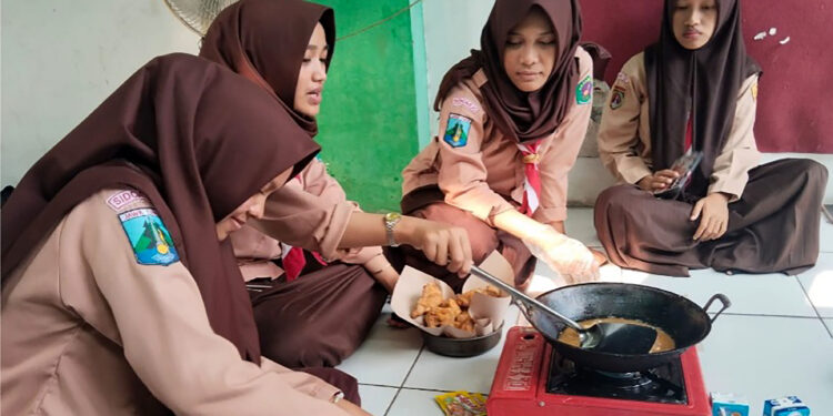 SMA Islam Sidoarjo Gelar Pelaksanaan Ujian TKK Juru Masak