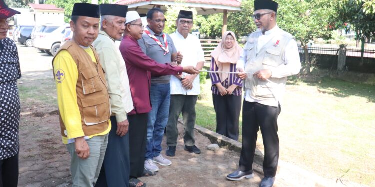 Momen Berbagi Idul Adha di Kwarda Gerakan Pramuka Jambi