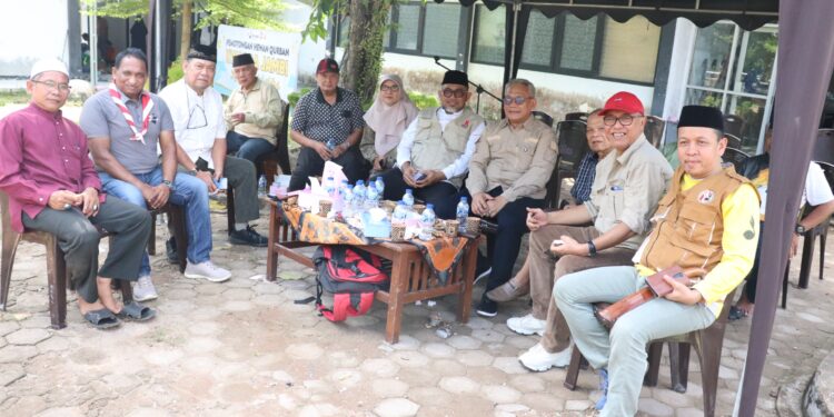 Momen Berbagi Idul Adha di Kwarda Gerakan Pramuka Jambi