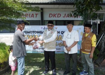 Momen Berbagi Idul Adha di Kwarda Gerakan Pramuka Jambi