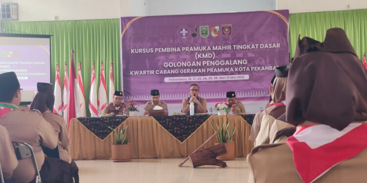 Cetak Pembina Hebat, Kwarcab Kota Pekanbaru Siapkan Generasi Pramuka Masa Depan