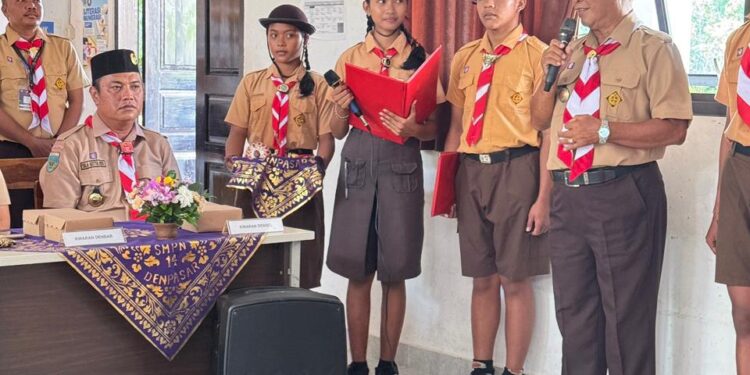 Buka LT II Penggalang Denpasar Timur di SMPN 14, Lanang Jelantik Bidik Target Lolos ke LT V Nasional