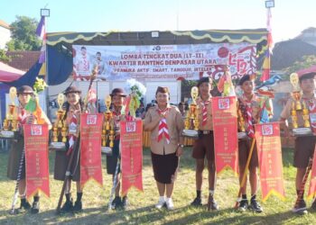 Lomba Tingkat II Denpasar Utara 2026 Resmi Ditutup, Pastikan Dua Regu Menuju LT III Denpasar