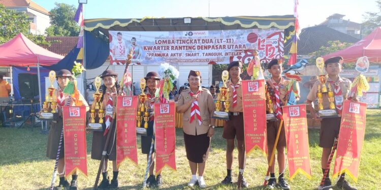 Lomba Tingkat II Denpasar Utara 2026 Resmi Ditutup, Pastikan Dua Regu Menuju LT III Denpasar
