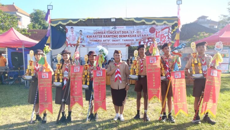 Lomba Tingkat II Denpasar Utara 2026 Resmi Ditutup, Pastikan Dua Regu Menuju LT III Denpasar